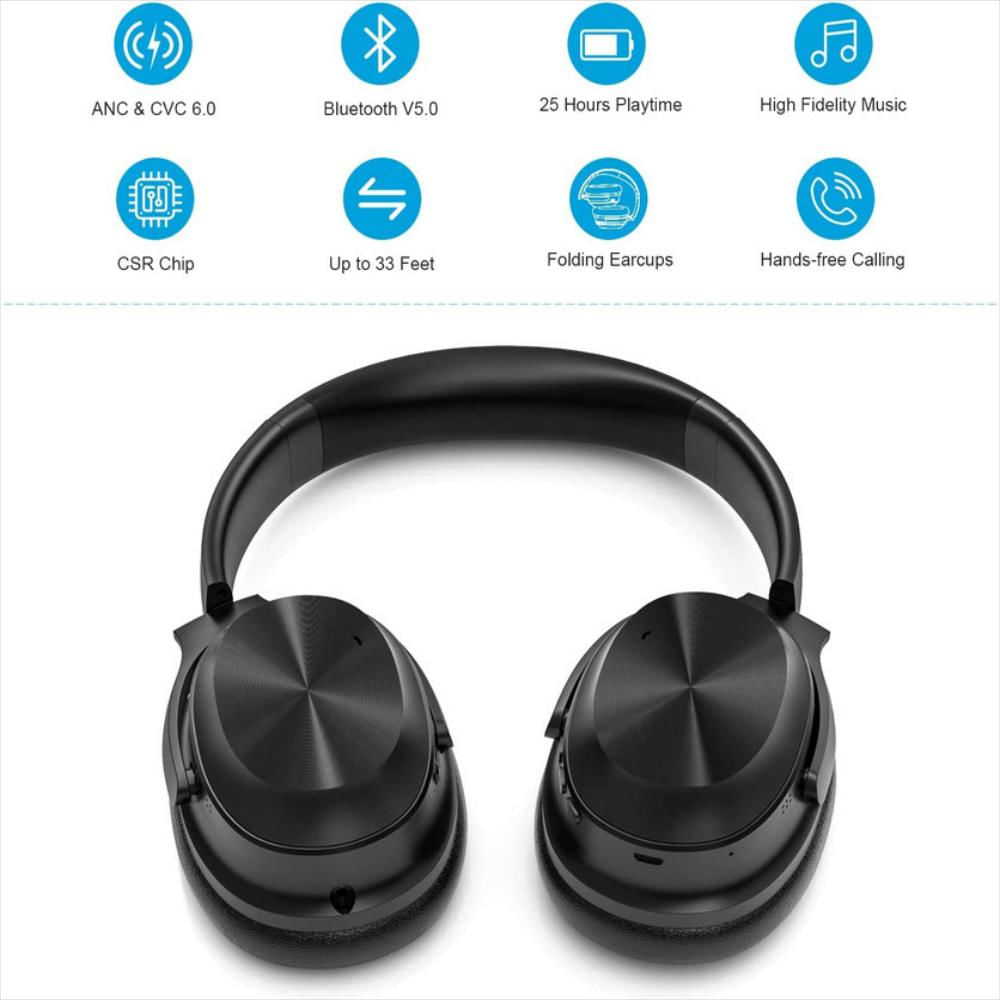 Auriculares Rca Inalámbricos Bluetooth 5.0 Con Micrófono img #2
