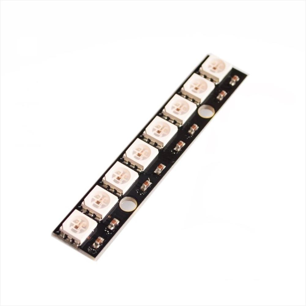 Modulo Led Rgb Ws2812b 8 Ws2812 5V 5050 8 Bit 8 Leds Color img #1