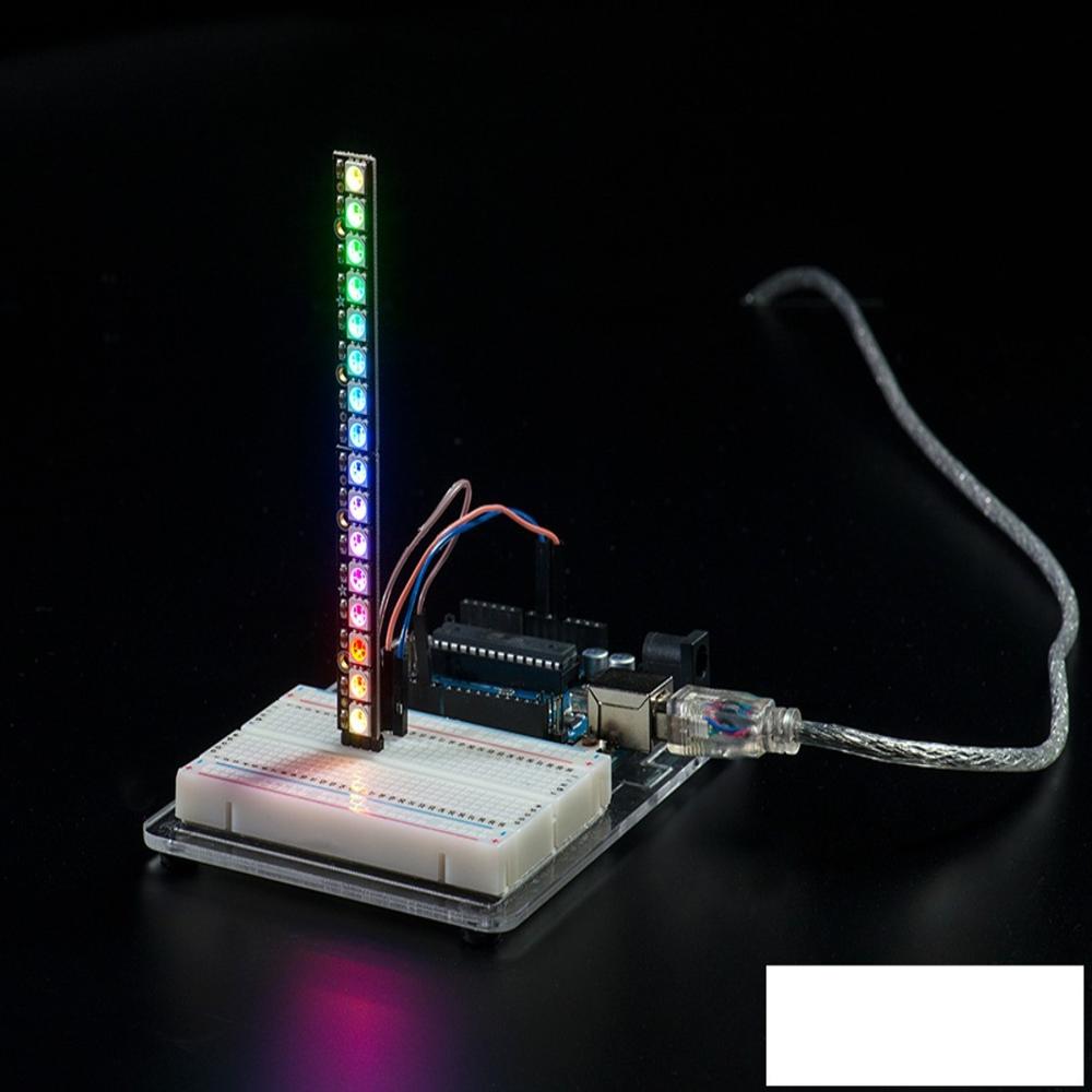 Modulo Led Rgb Ws2812b 8 Ws2812 5V 5050 8 Bit 8 Leds Color img #3
