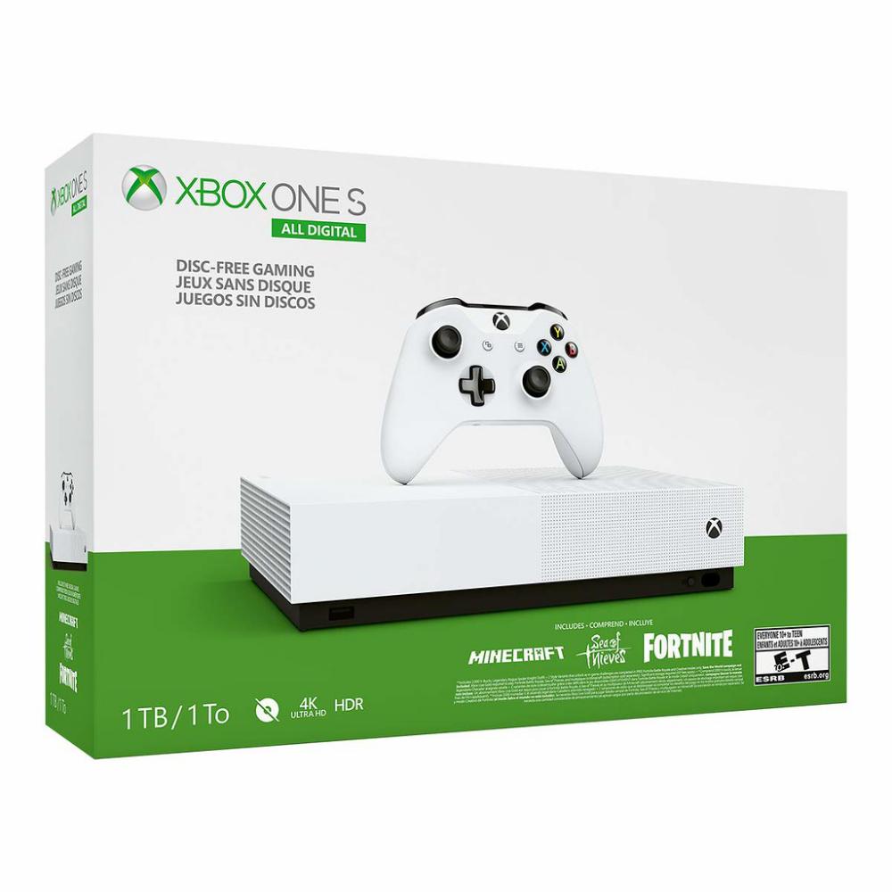 Consola Xbox One S 1Tb All Digital Edition Disc Free Gaming img #1