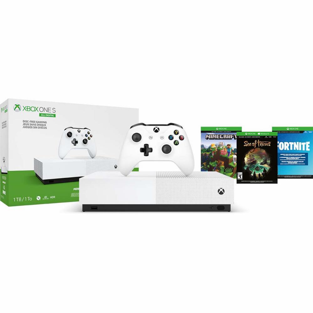 Consola Xbox One S 1Tb All Digital Edition Disc Free Gaming img #2