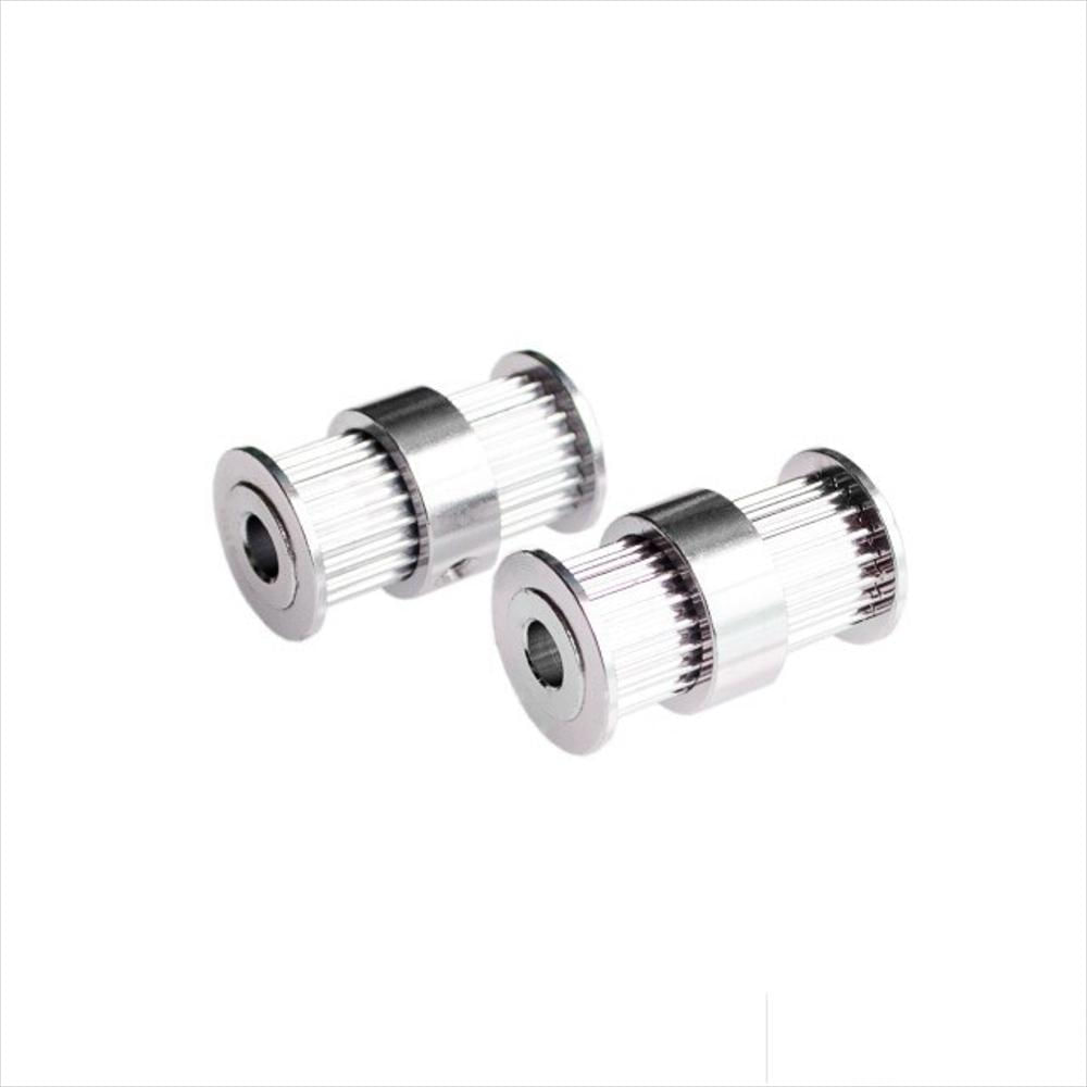 Polea Gt2 Doble Dentada Eje 5Mm Ancho 6Mm img #2