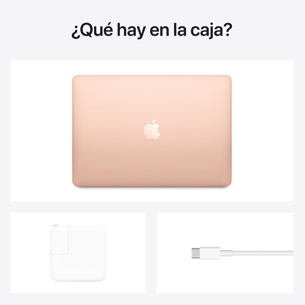 Macbook Air Chip M1 Con Cpu 8C Y Gpu 7C 256Gb Oro img #3