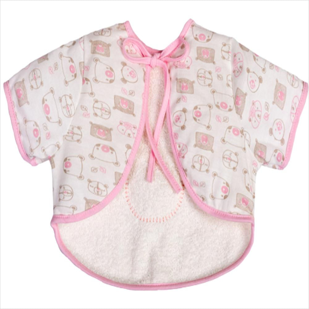 Babero En Toalla Estampado Con Mangas Para Niña img #2