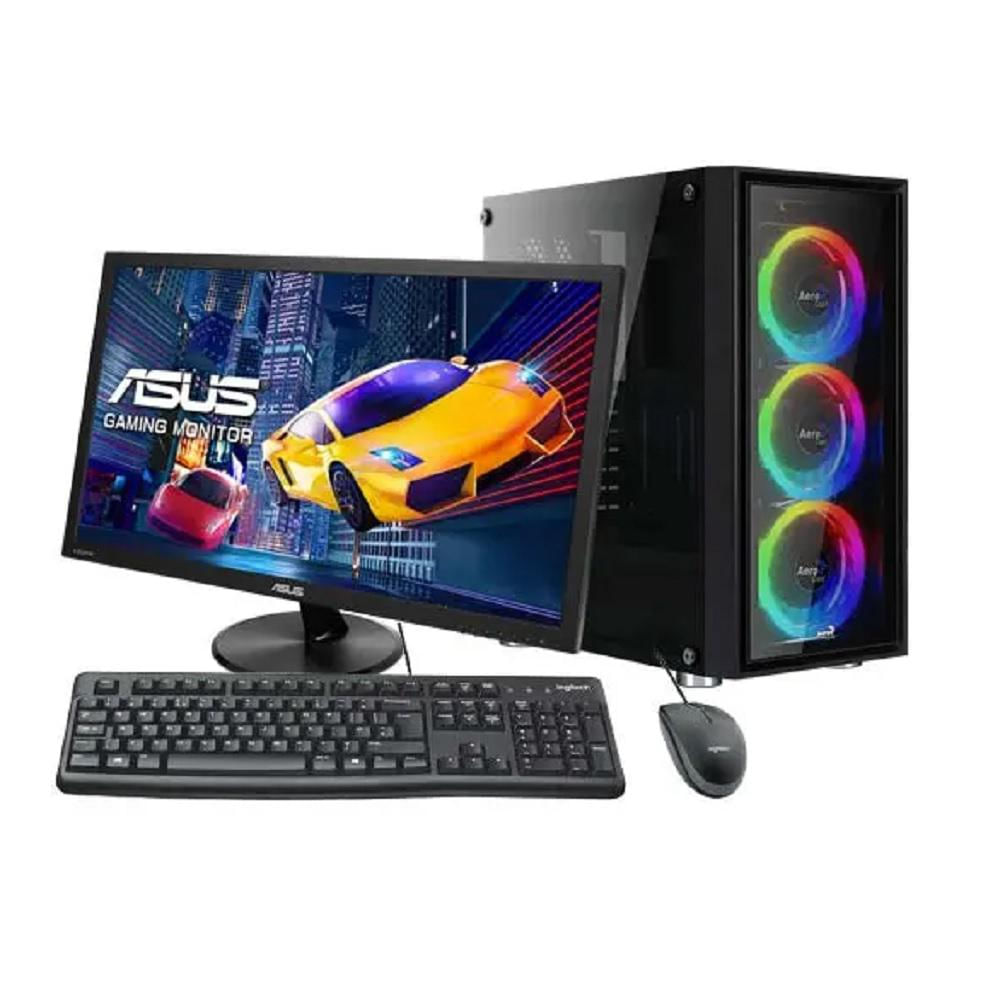 Computador Gamer Evc Prime Amd Ryzen 5 3400G Solido 256Gb Ram 8Gb Monitor 21.5 img #1