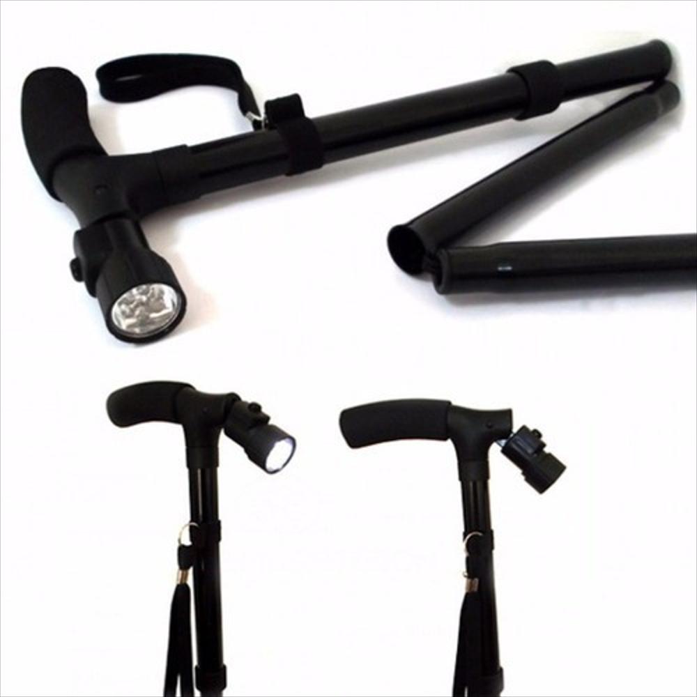 Baston Trusty Cane Plegable Con Luz Led, Base Articulada img #5