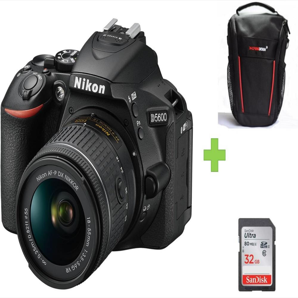 Camara Nikon D5600+18 55 + 32Gb + Bolso img #1