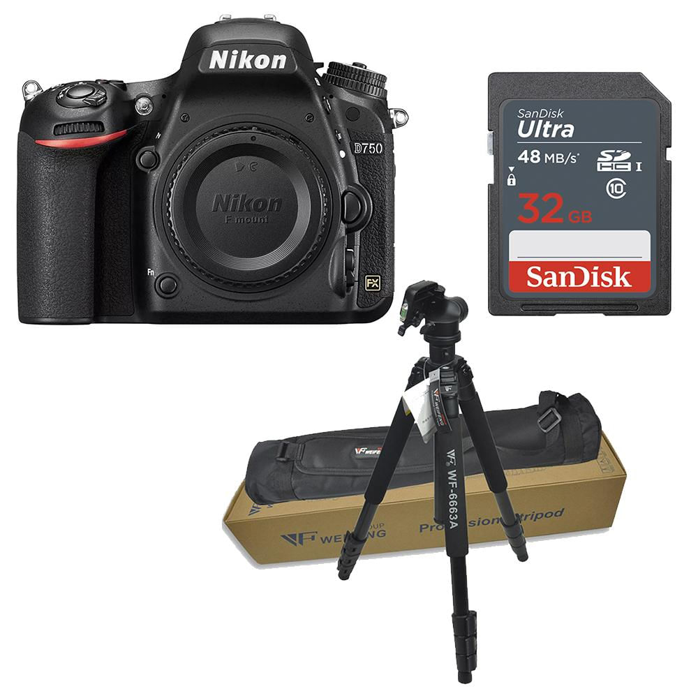 Cámara Nikon D750 Body + 32Gb + Trípode img #1