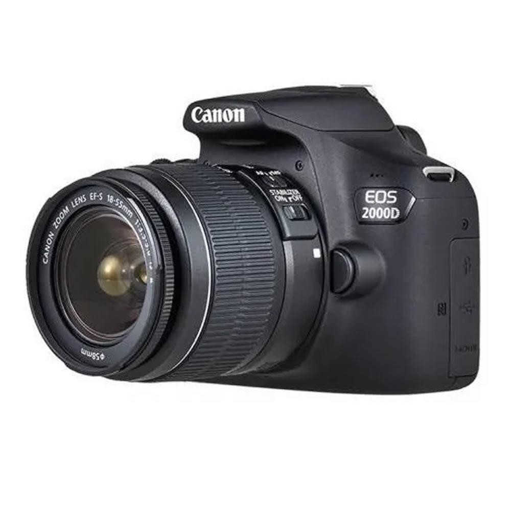 Canon Eos Rebel T7 2000D Dslr 18 55Mm + Super Combo img #3