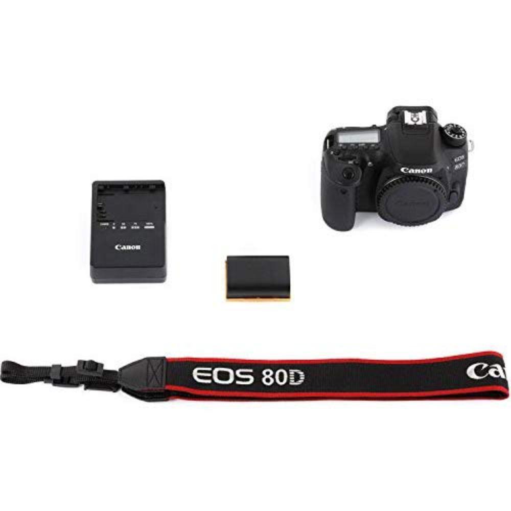 Cámara Canon Eos 80D Solo Cuerpo Con Accesorios Profesional img #2