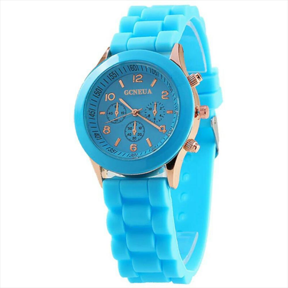 Reloj Geneva Plastico Azul Claro Unisex img #1