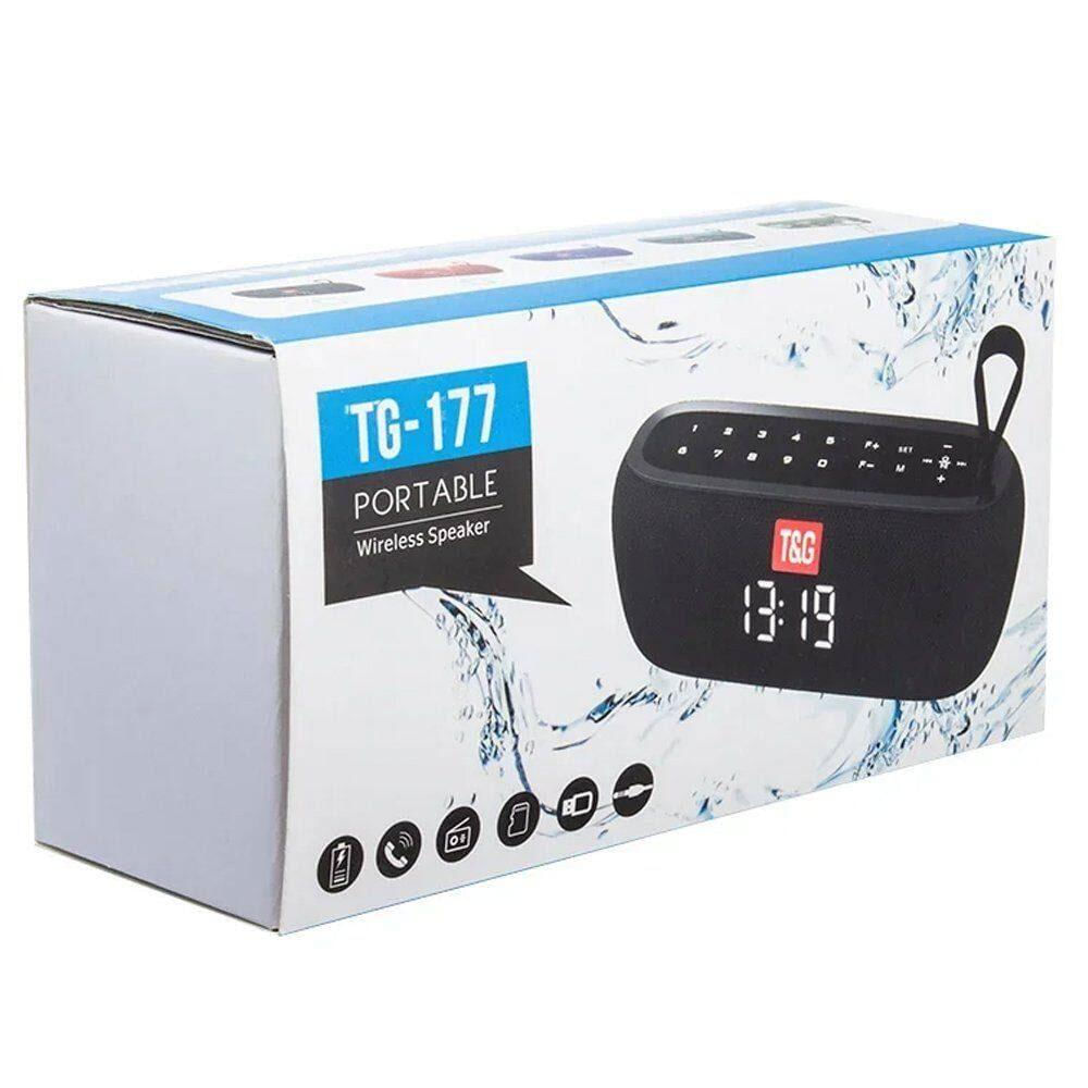 Parlante Tg117 Sumergible Rj Reloj Bluetooth Usb Fm img #2
