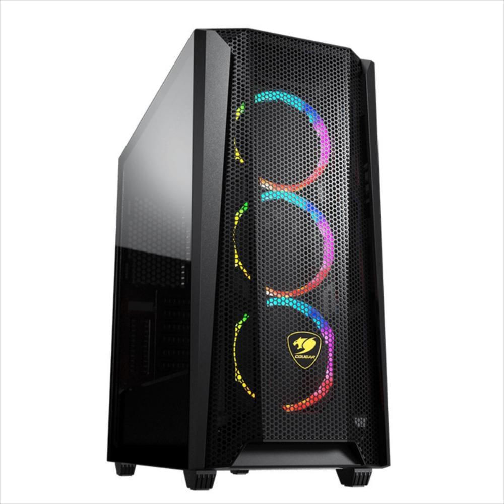 Chasis Cougar Mx660 Mesh Rgb + Fuente Cougar 600W 80+Bronze img #1