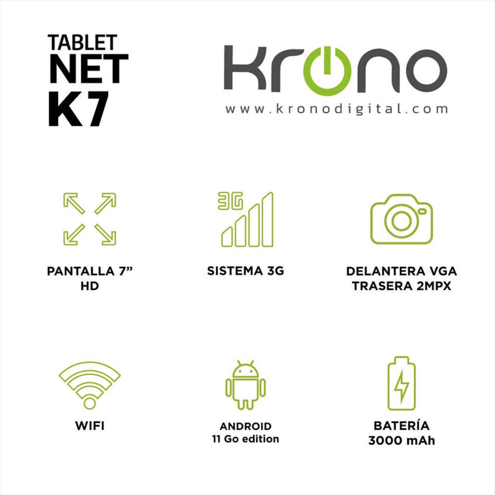 Tablet Net K7 Krono 1 32Gb Vrd img #2