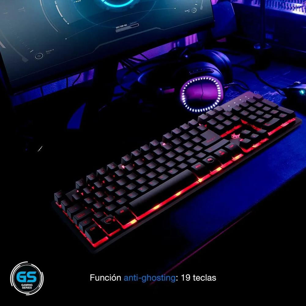 Teclado Gamer Xtech Revenger Usb Anti Ghosting En Español img #3