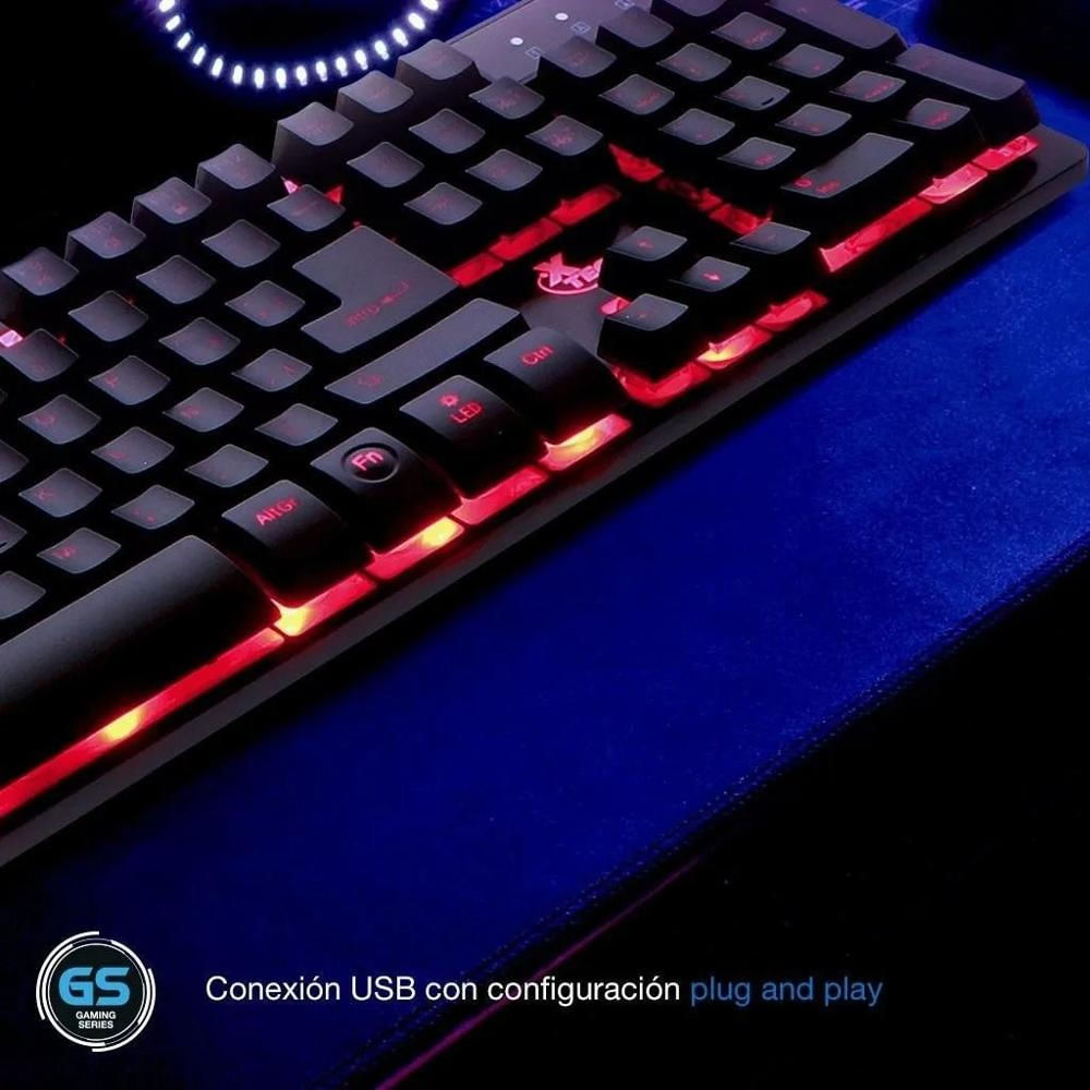 Teclado Gamer Xtech Revenger Usb Anti Ghosting En Español img #4