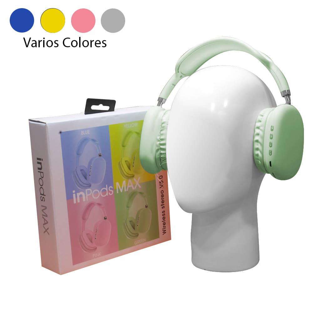 Audífonos Bluetooth Inpods Max Varios Colores Disponibles img #1