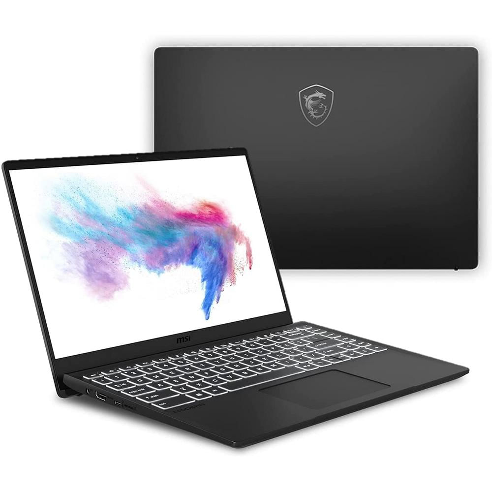 Portátil Msi Modern Corporativo Core I5 10210U 8Gb Ram 256Gb Ssd Win10 Pro 14 + Antivirus img #2