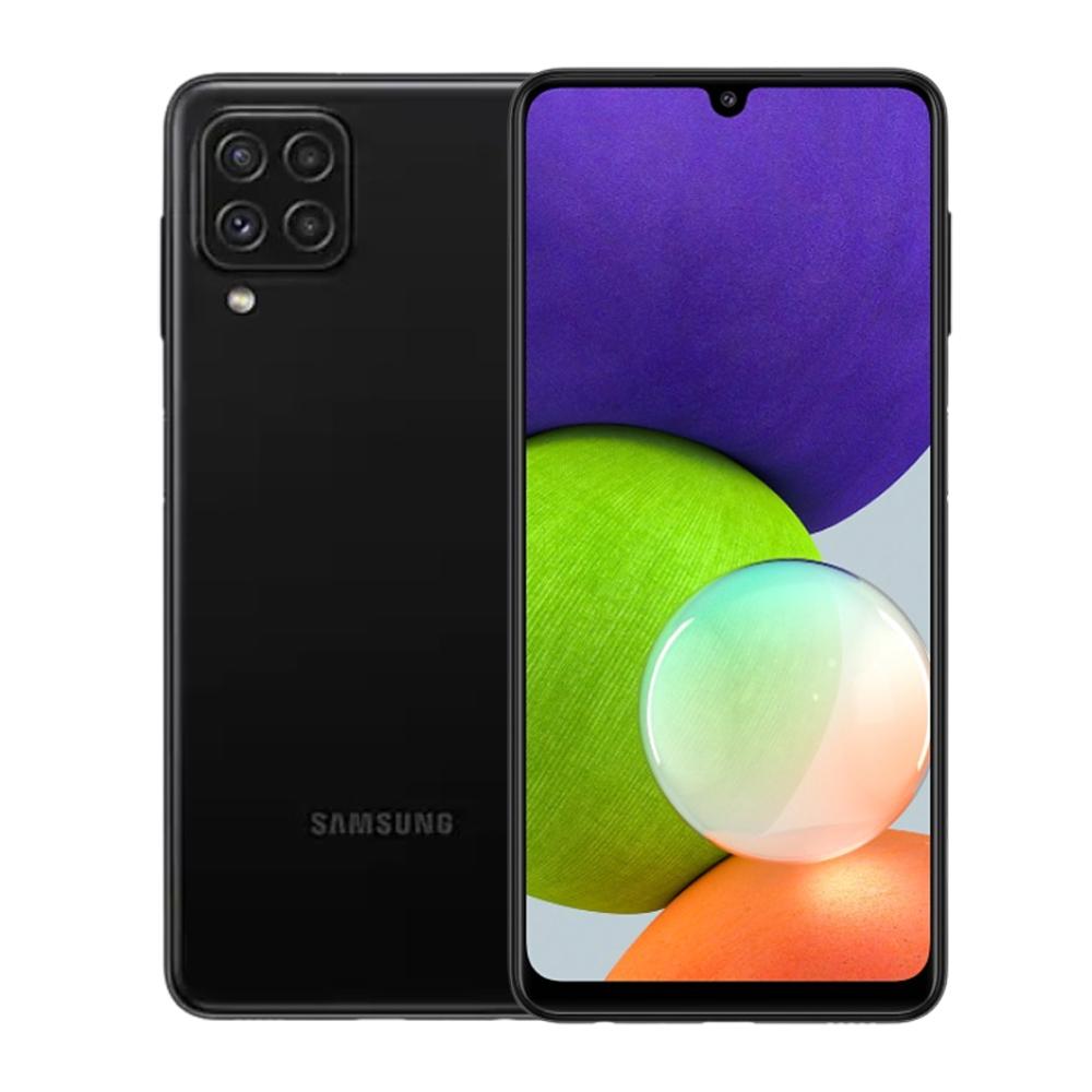 Celular Samsung Galaxy A22 4G 128Gb 4Gb Ram Negro + Audifonos Bt A80c img #2
