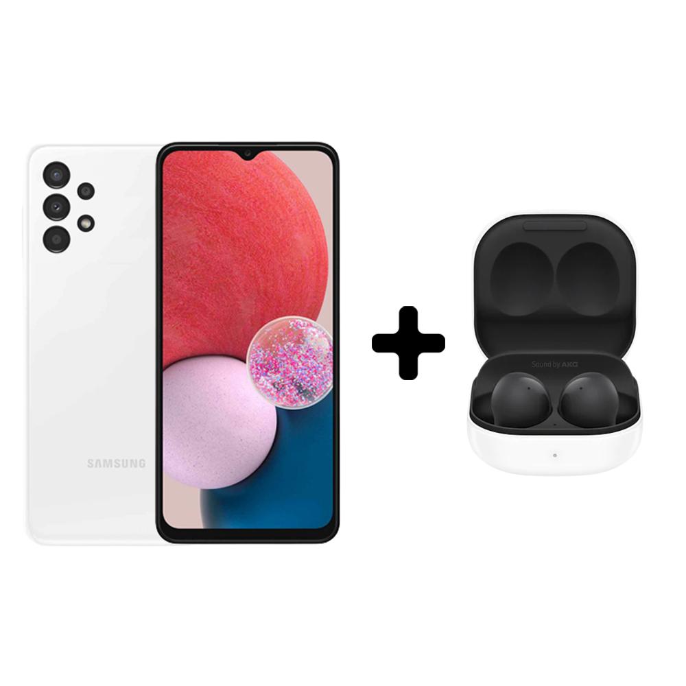 Celular Samsung Galaxy A13 64Gb 4Gb Ram Blanco + Audifonos Buds 2 img #1