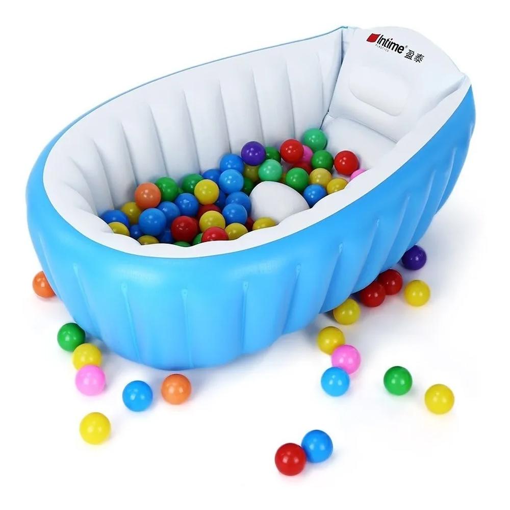 Piscina Bañera Tina Inflable Para Bebes img #1