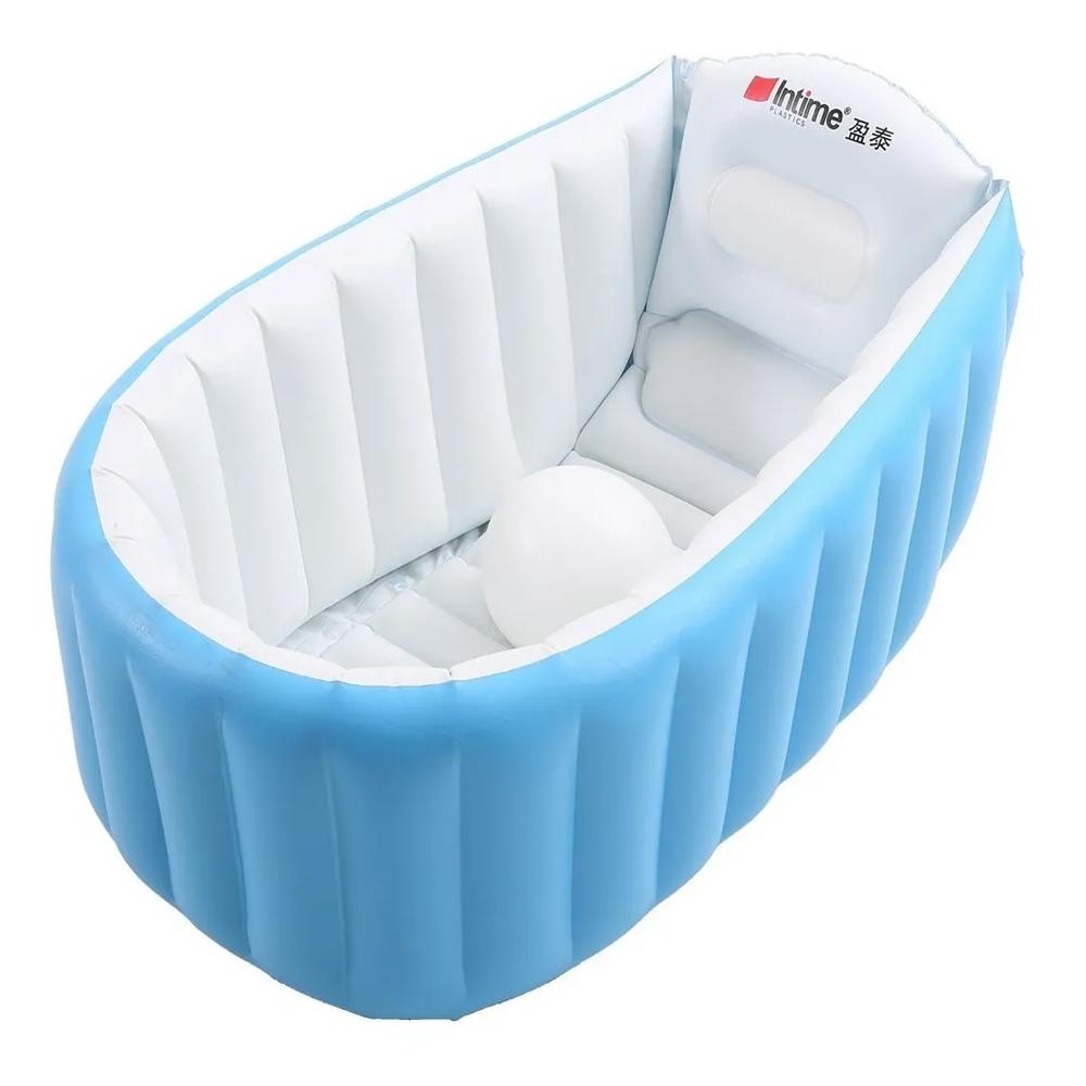 Piscina Bañera Tina Inflable Para Bebes img #4