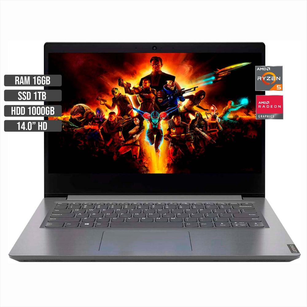 Portatil Lenovo Amd Ryzen 5 4500U Ssd 1Tb + Hdd 1Tb Ram 16Gb img #1