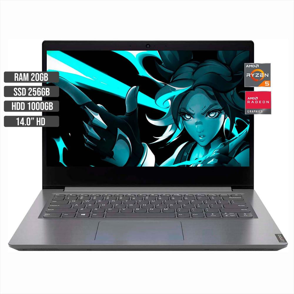 Portatil Lenovo Amd Ryzen 5 4500U Ssd 256 + Hdd 1Tb Ram 20Gb img #1