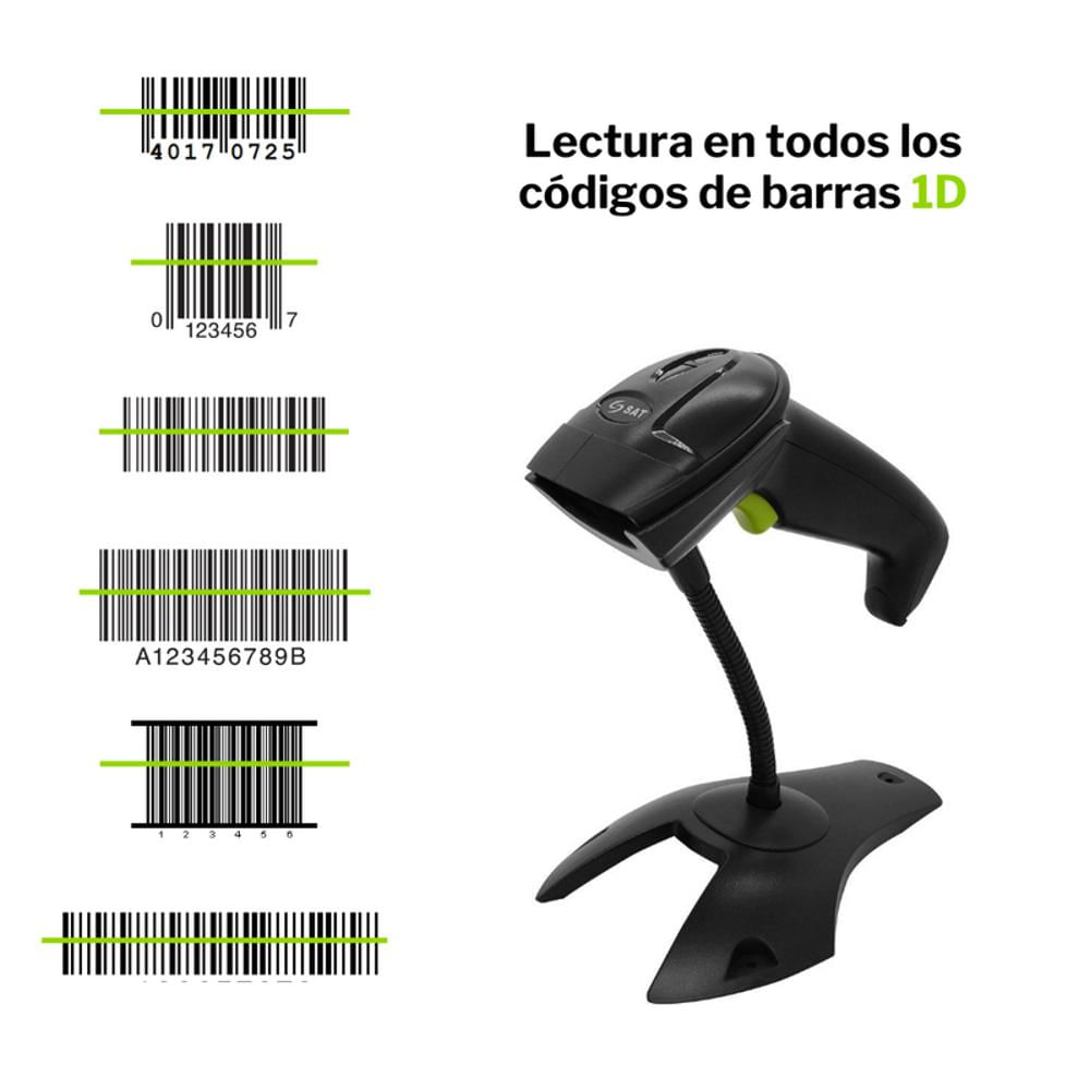 Scaner Sat Ld101r Plus Laser 1D Usb img #4
