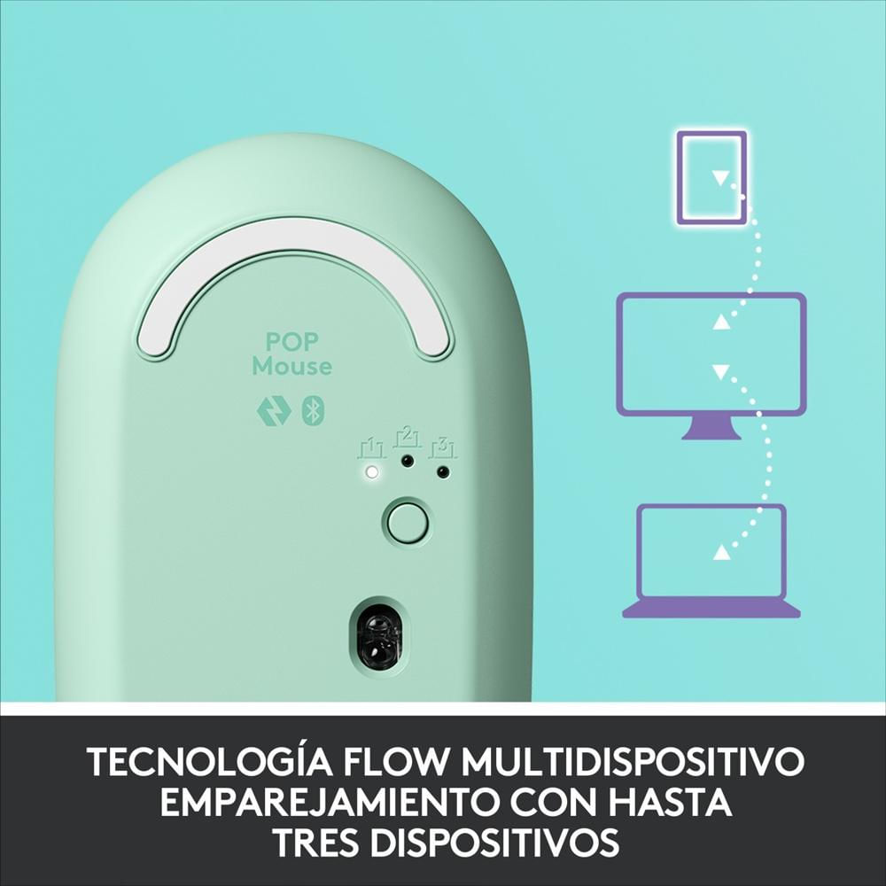 Mouse Bluetooth Función Emojis Personalizable Logitech Pop Daydream img #4