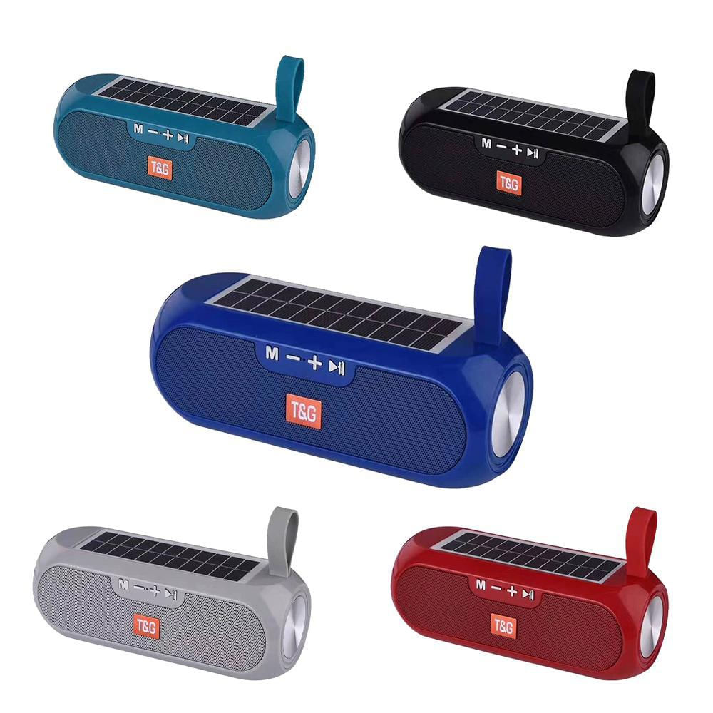 Parlante Solar Portátil Bluetooth Tg 182 img #1