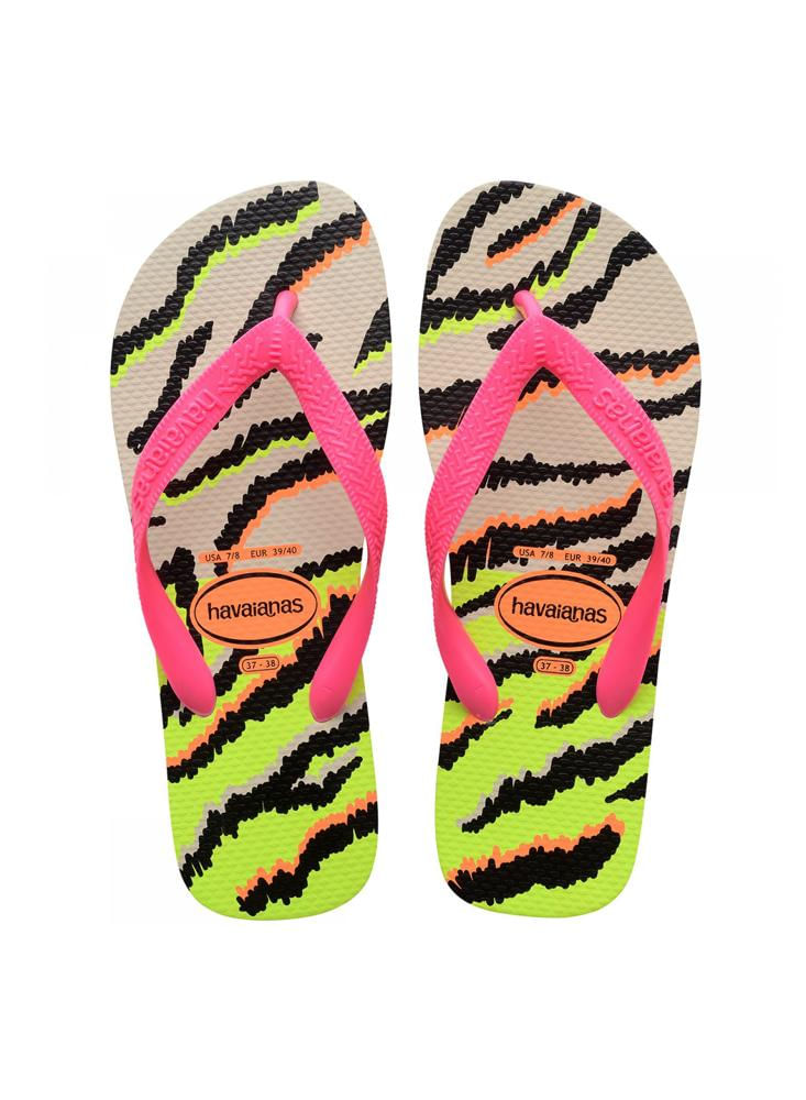 Sandalias Havaianas Top Animals 4132920 Negro Tornado img #1