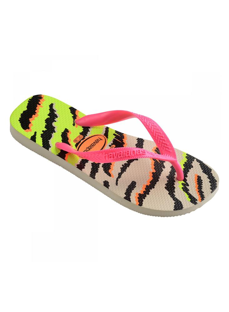 Sandalias Havaianas Top Animals 4132920 Negro Tornado img #2
