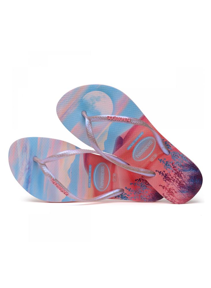 Sandalias Havaianas Slim Paisage 4132614 Rosa Macaron img #4
