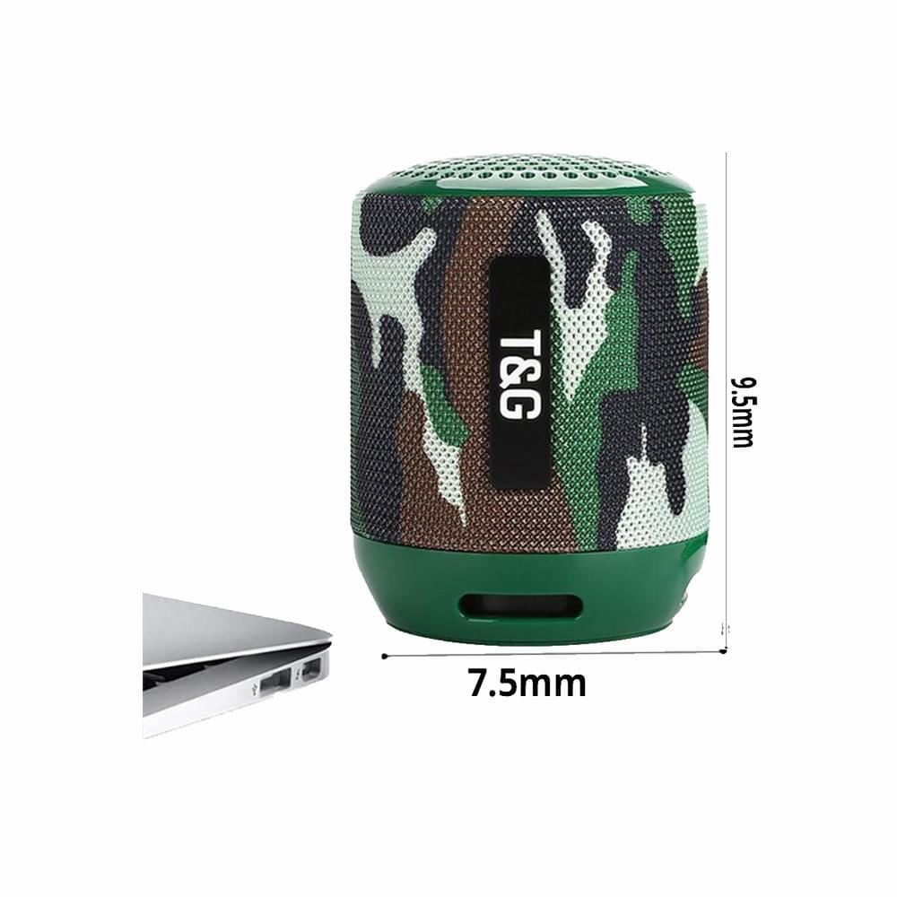 Parlante Portatil Bluetooth Tg Tg 129 Stereo Usb Radio Militar img #2