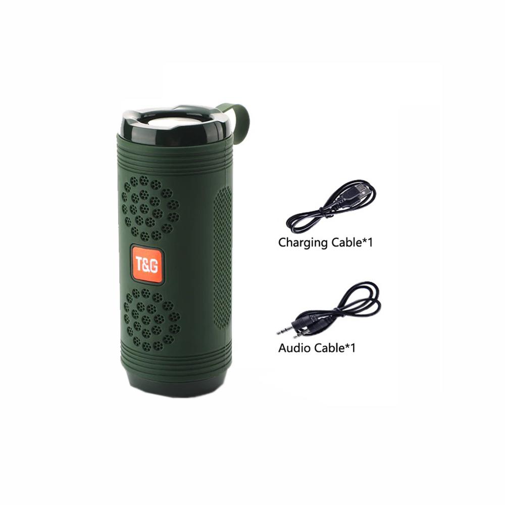 Parlante Radio Bluetooth Portátil Tg Tg 617 Verdemilitar img #1