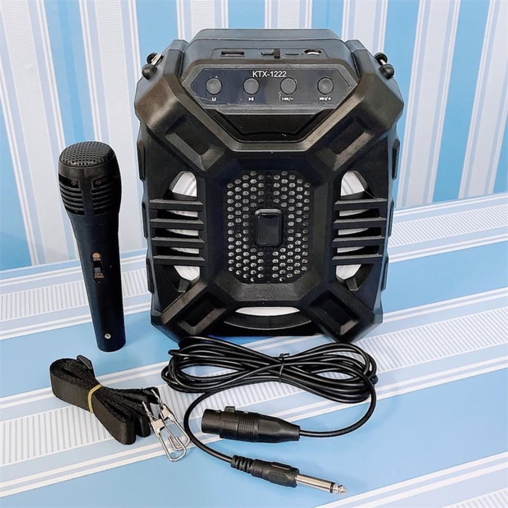 Parlante Recargable Bt Wireless Speaker 6.5 + Micrófono Ktx 1222 img #4