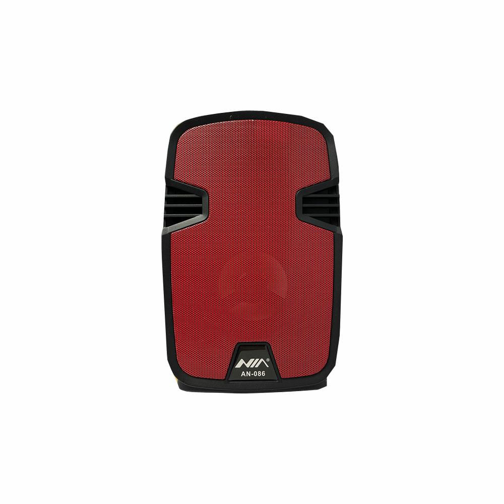 Parlante Portatil Bluetooth Recargable An 085 Rojo img #1
