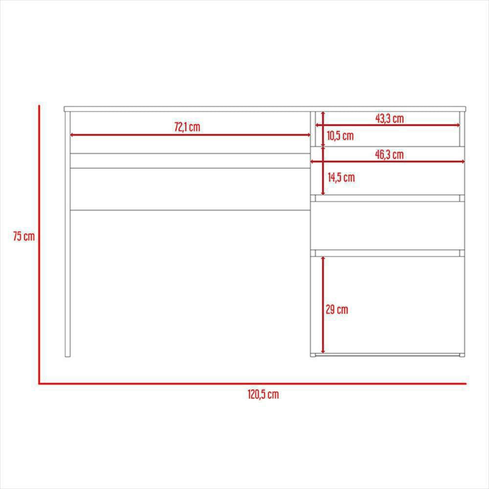 Escritorio Dublin Wengue img #5