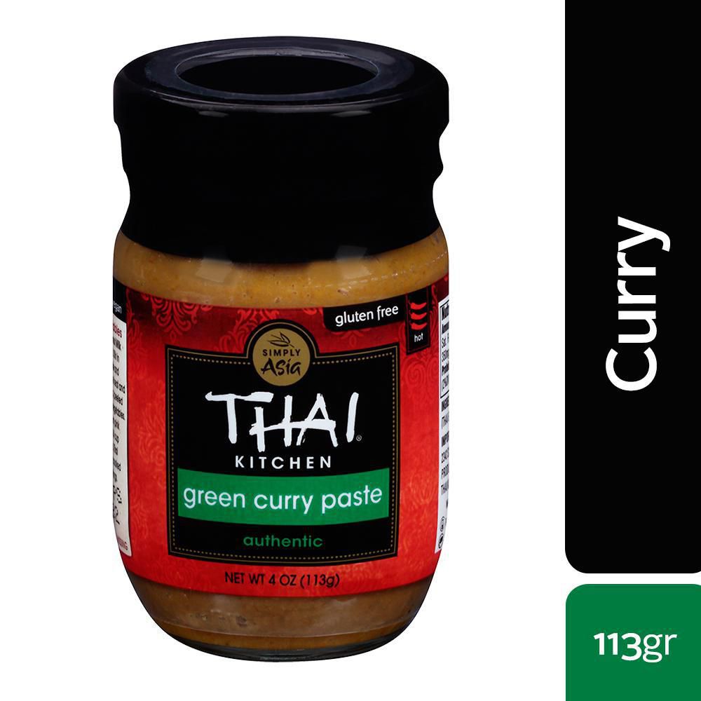 PASTA DE CURRY VERDE THAI KITCHEN MARCA EXCLUSIVA 113 gr img #1