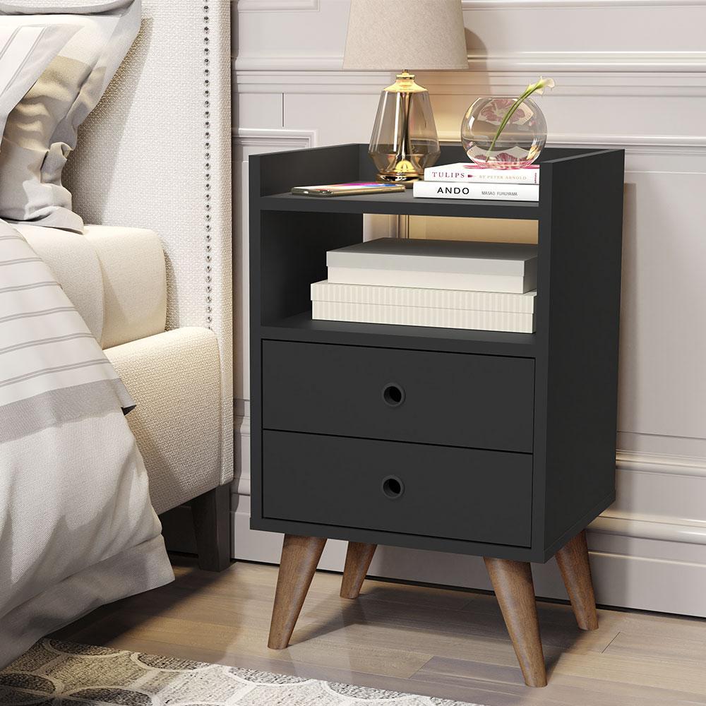 Mesa De Noche Laos Negro img #2