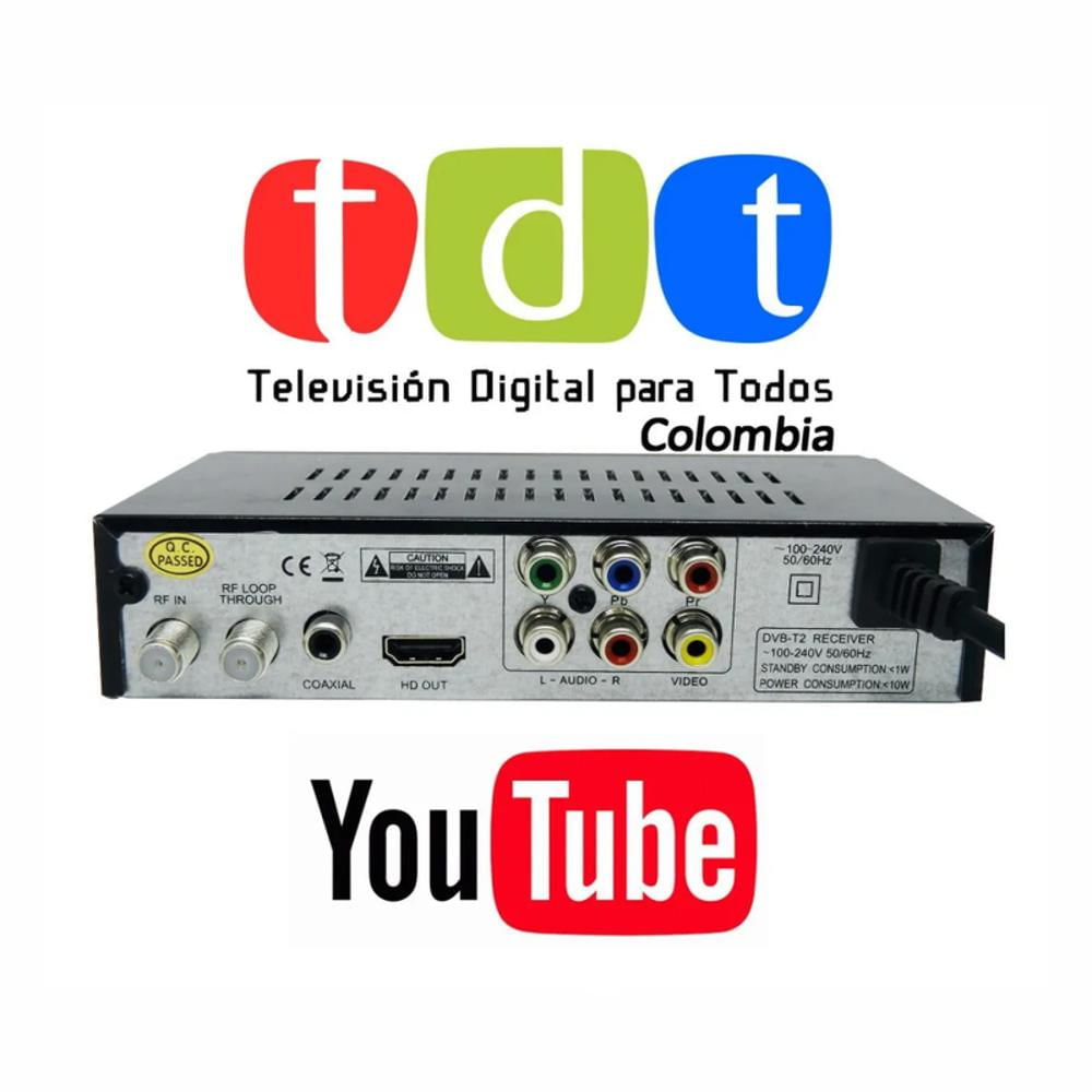 Decodificador Tdt Dxg 2221 Antena Wifi Youtube Hdmi Rca Usb img #3