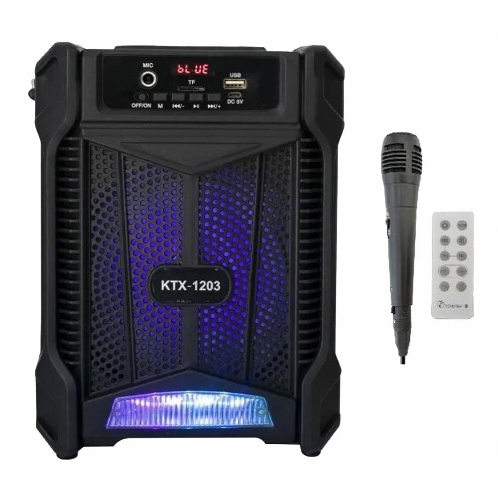 Bocina Bluetooth 6.5 Pulgadas Karaoke Microfono Control Usb img #1