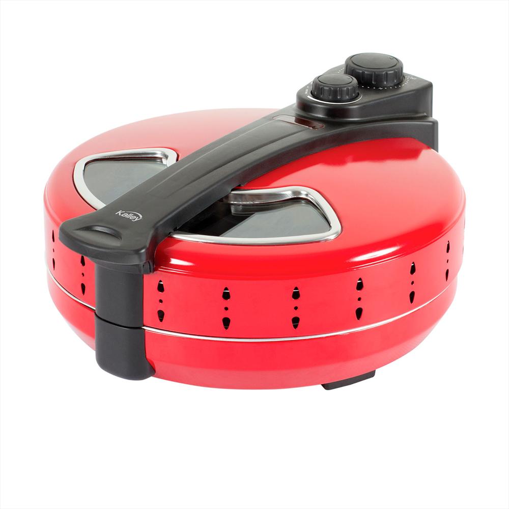 Pizza Maker Kalley K Pm1 Negro Rojo img #2