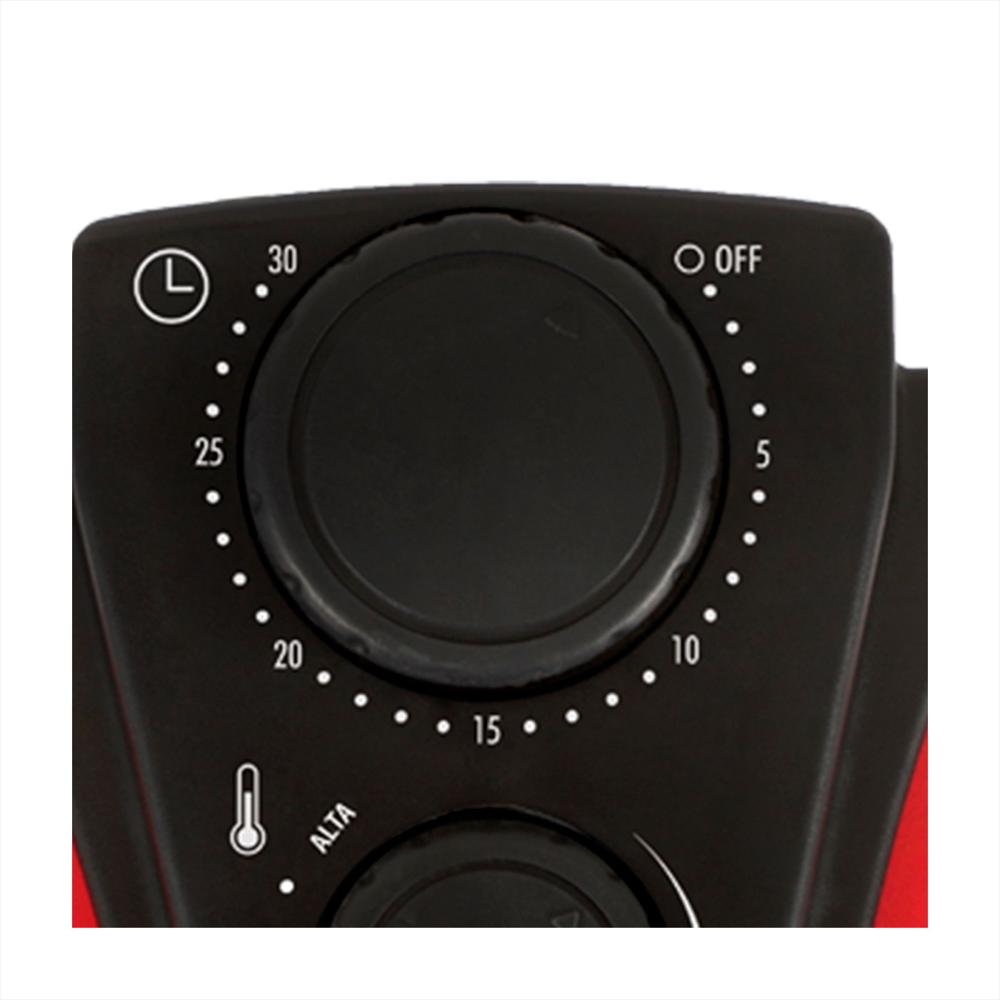 Pizza Maker Kalley K Pm1 Negro Rojo img #5