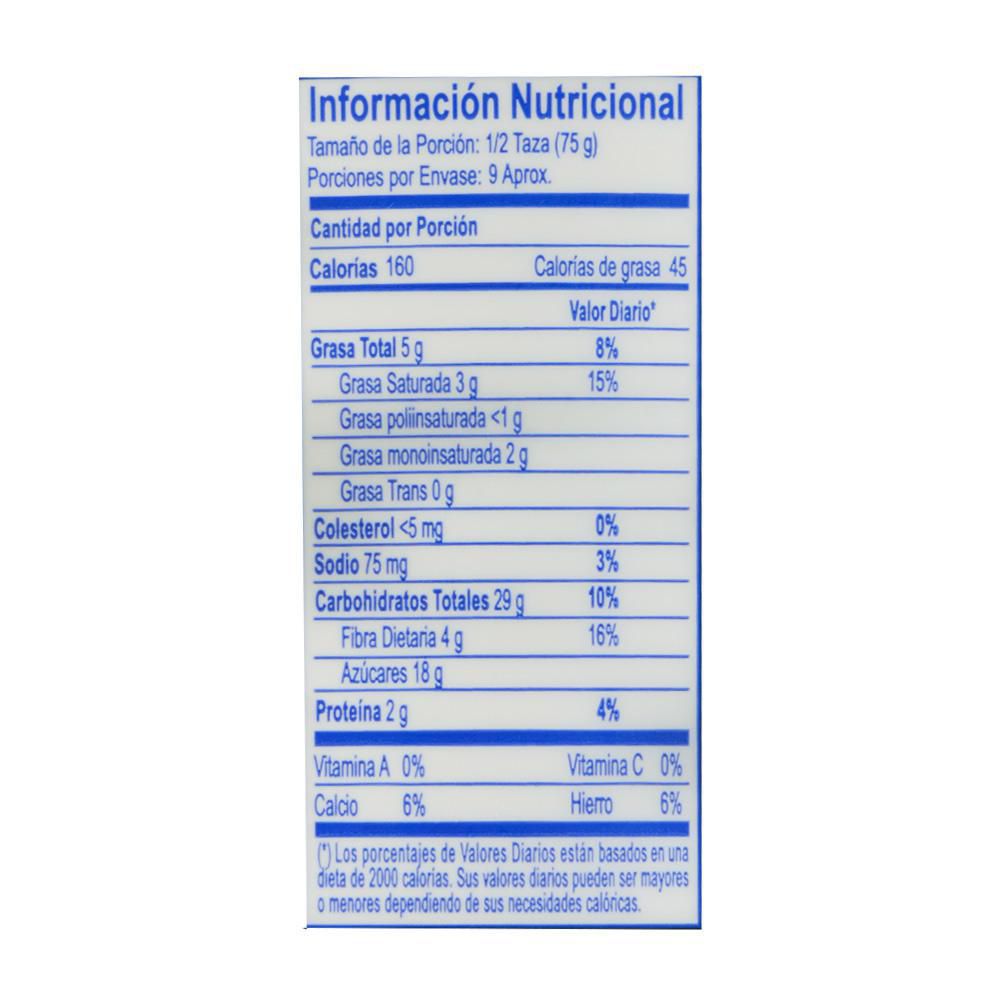 Helado Cookies  Cream 1Lt 1/1/ COLOMBINA 660 gr img #2