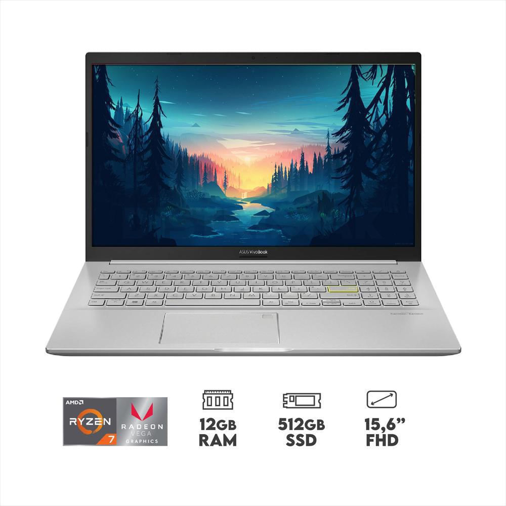 Portátil Asus M513i Ryzen 7 4700U 12Gb Ssd 512Gb Radeon Graphics img #2