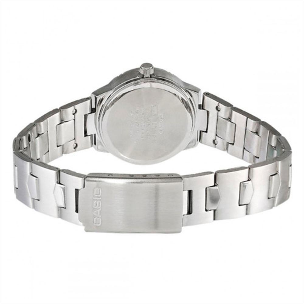 Reloj Casio Ltp 1241D 4A3 Pulso Acero Inoxidable Plateado C img #4