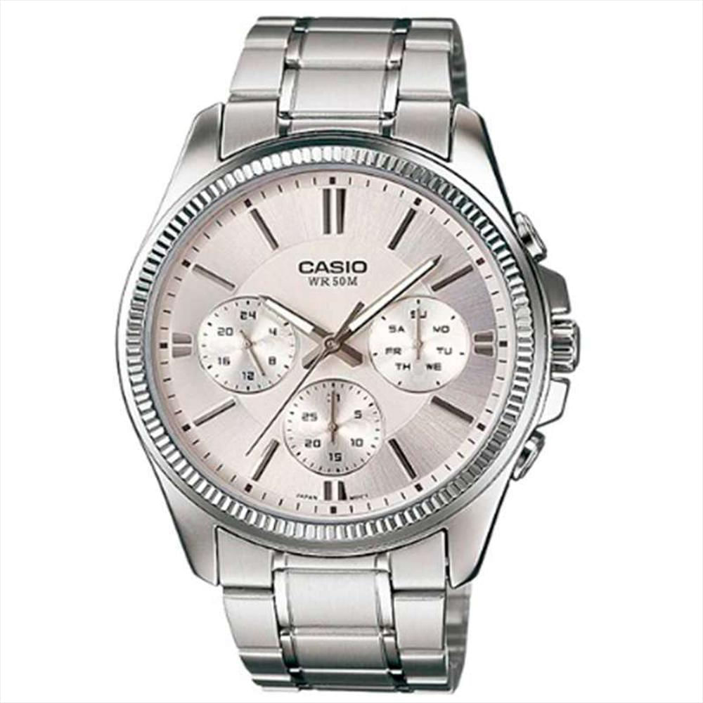 Reloj Casio Hombre Mtp 1375D 7A Análogo Pulso Acero Inoxid img #1