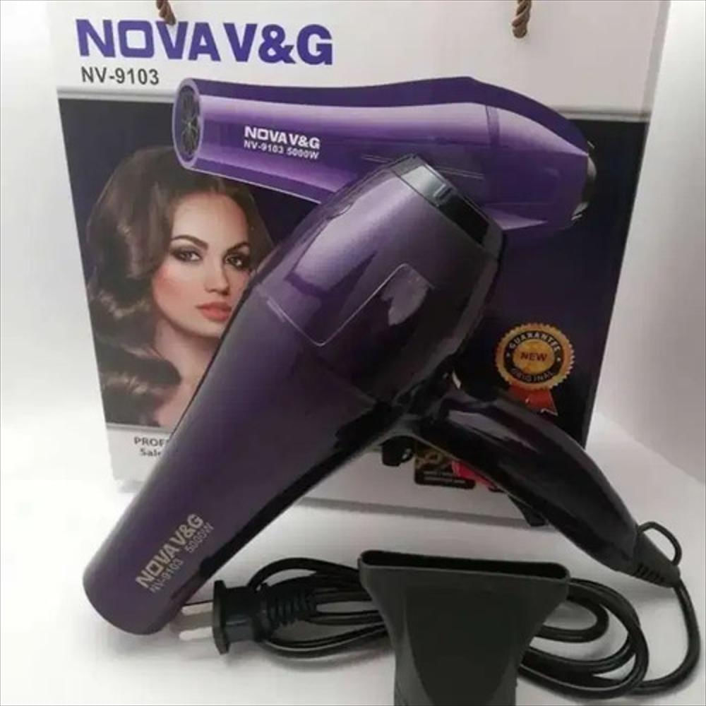 Secador De Pelo Nova 9105 Caliente Frió 5000W Cabello